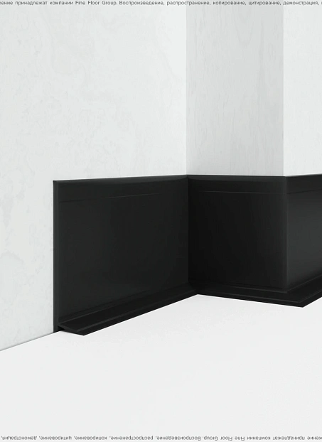 Плинтус напольный Dollken WL50 Black 0110