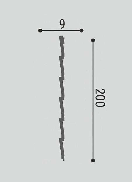 Стеновая панель (XPS) Bello Deco СП05-2.6