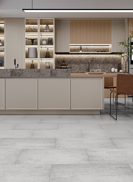 Кварц-винил (LVT) Alpine Floor LIGHT STONE  Самерсет