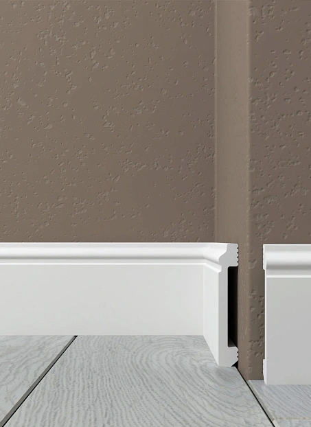 Плинтус напольный Де-Багет XPS Polymer ДН80>