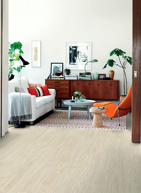 Кварц-винил (LVT) Pergo OPTIMUM CLICK  Дуб Нордик Белый