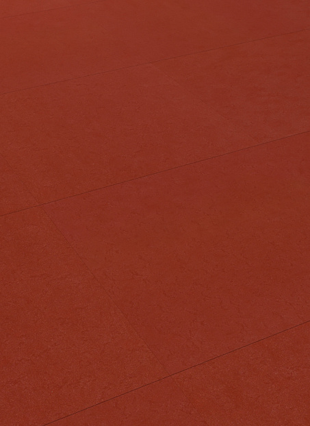 Линолеум модульный Marmoleum MODULAR COLOUR Berlin red 3352 шириной м
