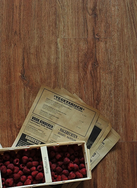 Кварц-винил (LVT) EcoClick ECORICH CL Дуб Амаранта