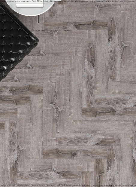 Виниловый ламинат (SPC) CronaFloor HERRINGBONE Дуб Тулон сторона L/R - 50/50