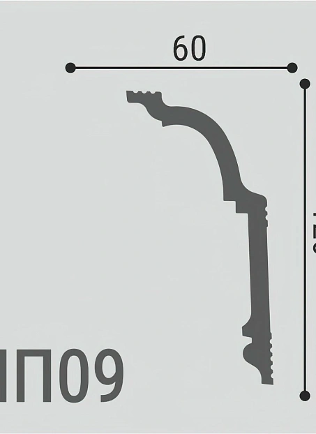 Карниз Де-Багет ПП09