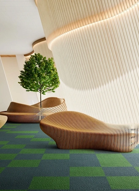 Ковровая плитка IVC Commercial IMMERSION Animate 621