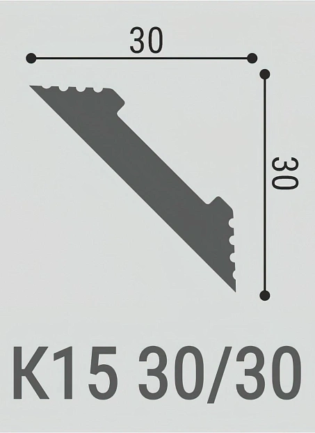 Карниз Bello Deco К15