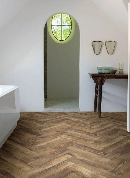 Кварц-винил (LVT) Moduleo LAYRED HERRINGBONE Country Oak 54875