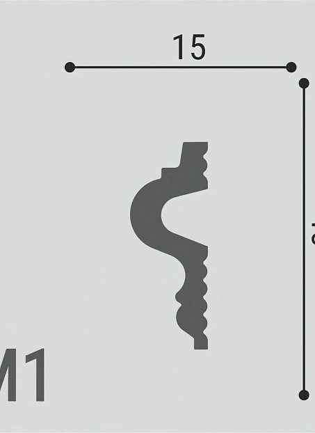 Молдинг Де-Багет М1