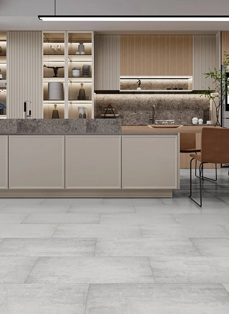 Кварц-винил (LVT) Alpine Floor LIGHT STONE Самерсет