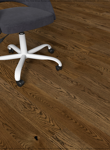 Паркетная доска Polarwood ELEGANCE  Oak Premium Artist Brown COUNTRY 1S OIL MAT