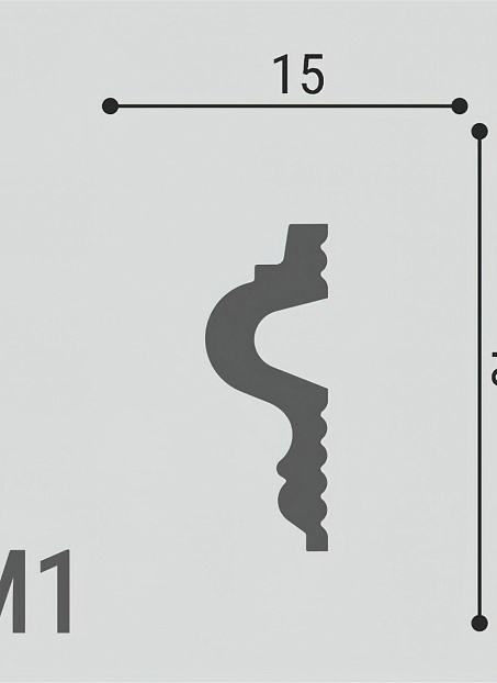 Молдинг Де-Багет М1