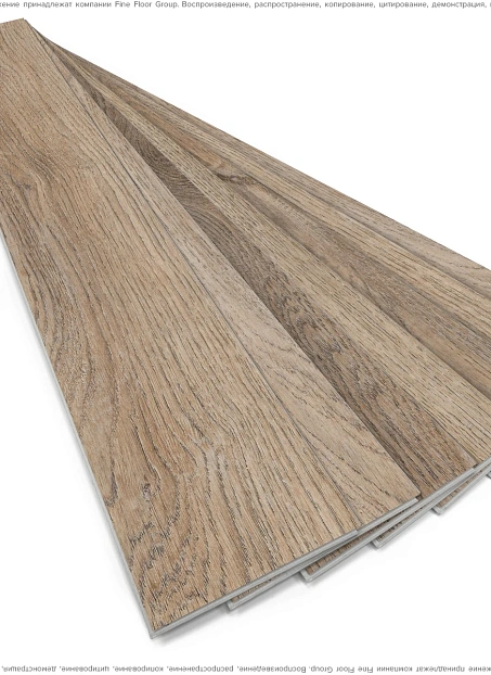 Виниловый ламинат (SPC) CronaFloor HERRINGBONE Дуб Монпелье сторона L/R - 50/50