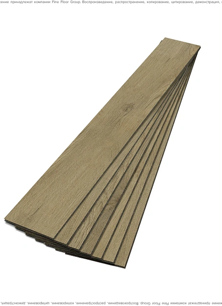 Кварц-винил (LVT) Fine Floor FF-RICH Дуб Парос