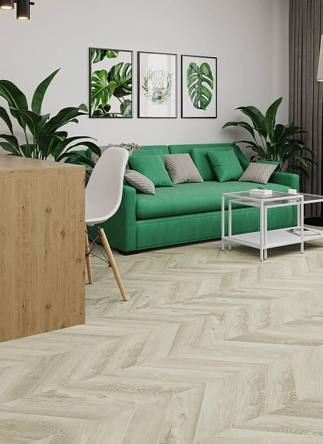 Кварц-винил (LVT) Alpine Floor CHEVRON Дуб Фантазия