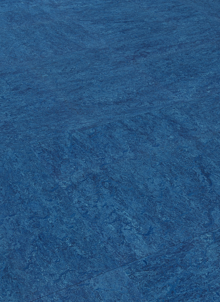 Линолеум модульный Marmoleum MODULAR COLOUR Blue t3030 шириной м