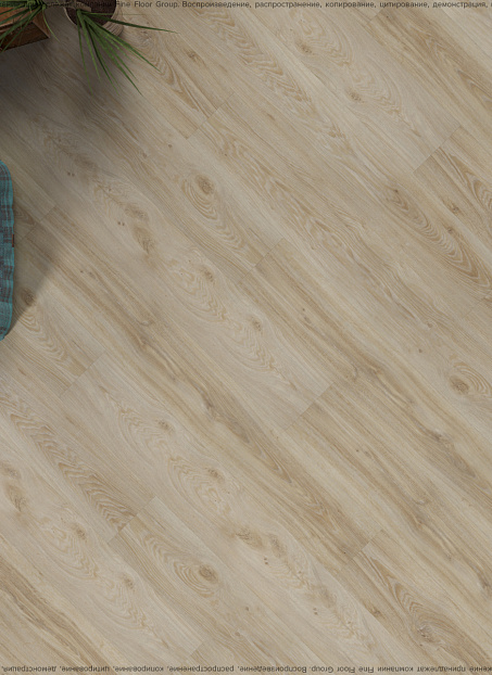 Кварц-винил (LVT) Fine Floor FF-WOOD  Дуб Листаль
