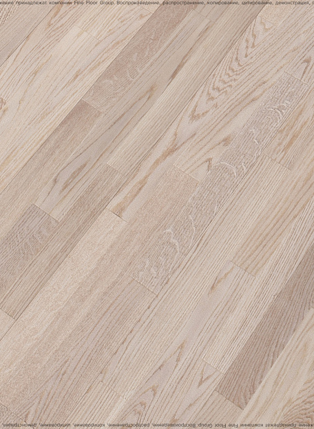 Паркетная доска Polarwood CLASSIC  Oak Tundra White NATUR 3S LAC MAT