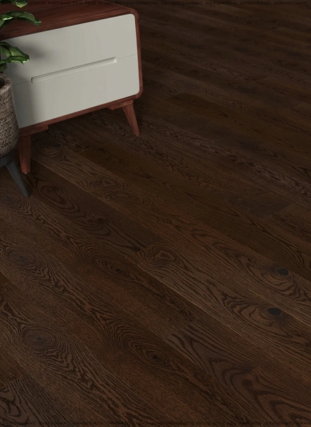 Паркетная доска Karelia ESSENCE Oak Burnt Sienna COUNTRY 1S LAC MAT