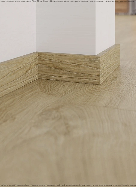 Плинтус МДФ Fine Floor Дуб Парос