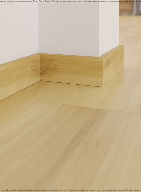 Плинтус МДФ Fine Floor  Дуб Базель