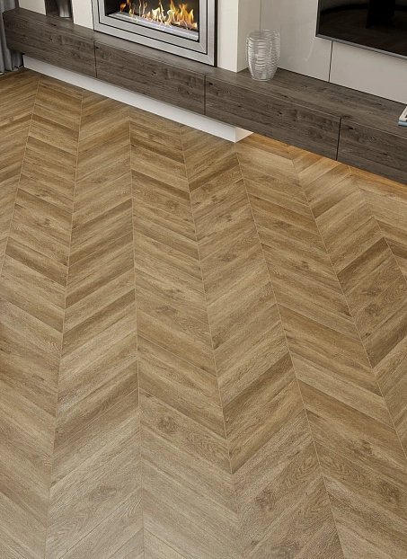 Кварц-винил (LVT) Alpine Floor CHEVRON Макадамия