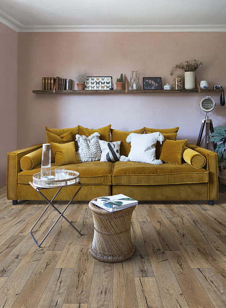 Линолеум рулонный IVC Home GOLF Hunter Oak 545 шириной 4 м