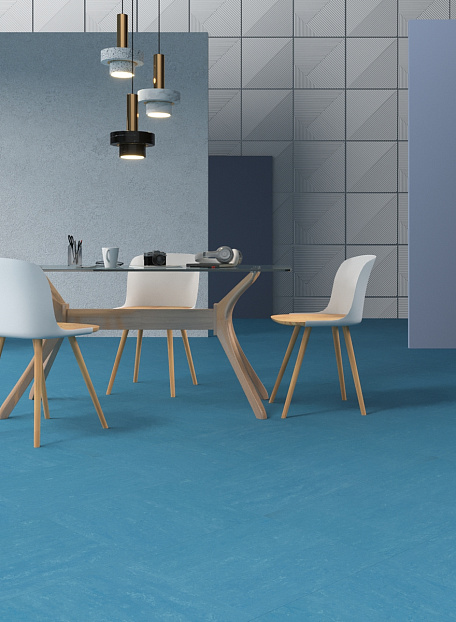 Линолеум модульный Marmoleum MODULAR COLOUR Laguna t3238 шириной  м