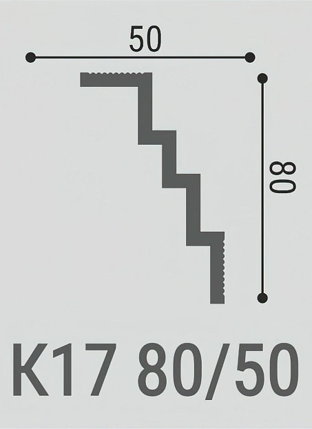 Карниз Bello Deco К17