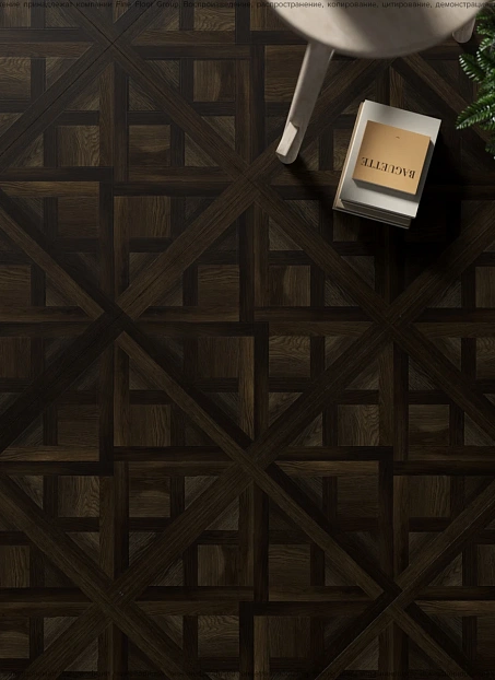 Ламинат Woodstyle OPERA DONGJIA Шанье Чёрный 70338