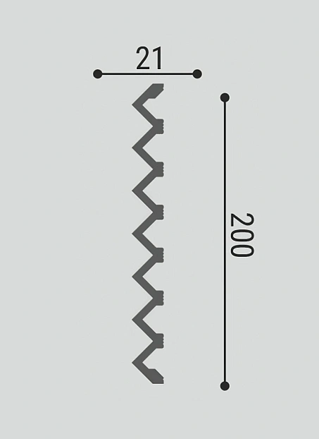 Стеновая панель (XPS) Bello Deco СП11-2.6