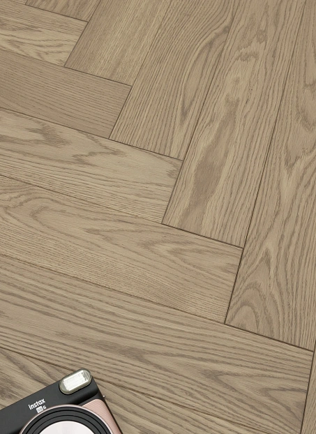 Инженерная доска Karelia HERRINGBONE Oak Seppia NATUR 1S OIL MAT
