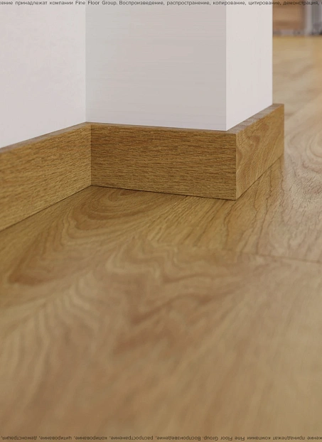 Плинтус МДФ Fine Floor Дуб Квебек
