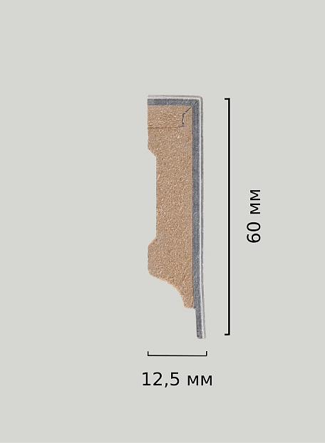 Плинтус МДФ Fine Floor  Дуб Этна