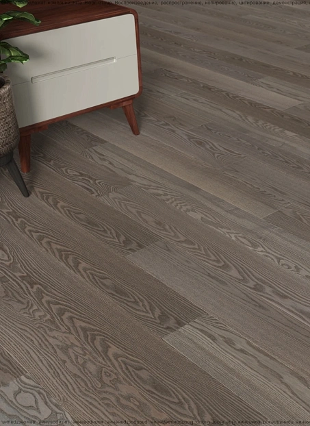 Паркетная доска Karelia ESSENCE Ash Slate Grey COUNTRY 1S LAC MAT