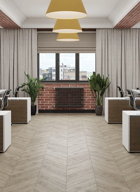 Кварц-винил (LVT) Alpine Floor CHEVRON Карите