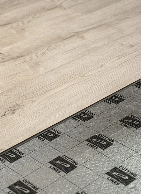 Подложка под напольные покрытия UnderFloor SILVER LINE