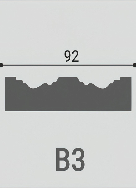 Вставка декоративная Bello Deco  В3