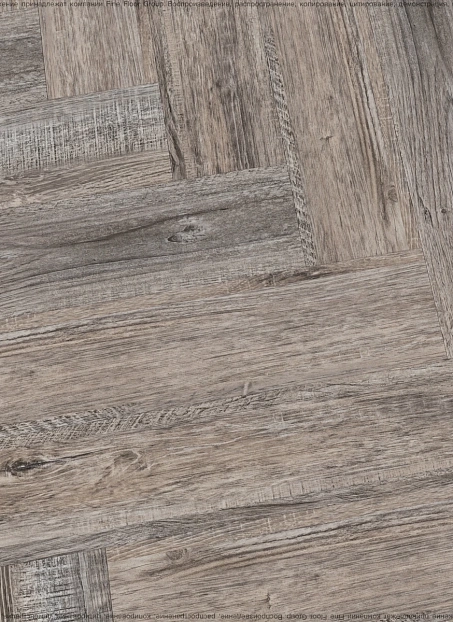 Виниловый ламинат (SPC) CronaFloor HERRINGBONE Дуб Реймс сторона L/R - 50/50