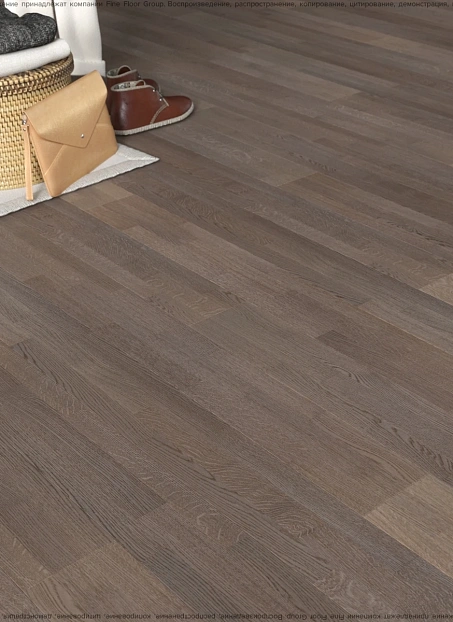 Паркетная доска Karelia LIGHT Oak Shadow Grey SELECT 3S OIL SILKY MAT