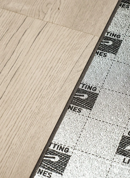 Подложка под напольные покрытия UnderFloor SILVER LINE