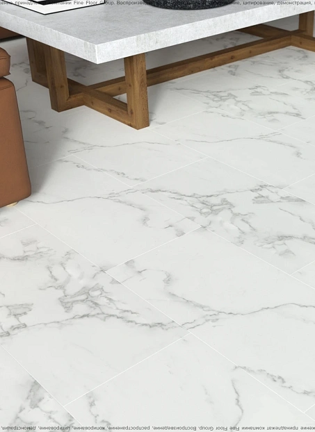 Виниловый ламинат (SPC) Dolce Flooring PIETRA Мрамор Бьянко