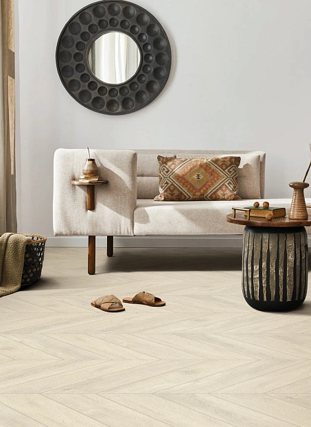 Виниловый ламинат (SPC) Aberhof CHEVRON Oak Somma сторона L/R - 50/50