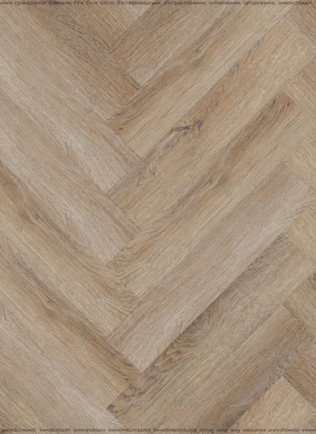 Виниловый ламинат (SPC) CronaFloor HERRINGBONE Дуб Монпелье сторона L/R - 50/50