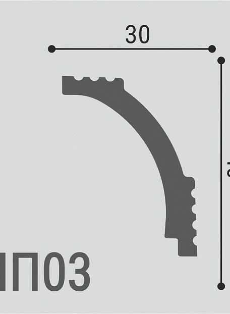 Карниз Де-Багет ПП03