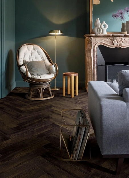 Кварц-винил (LVT) Moduleo LAYRED HERRINGBONE Country Oak 54991