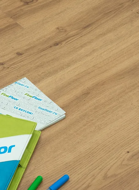 Кварц-винил (LVT) Fine Floor FF-WOOD Дуб Орхус
